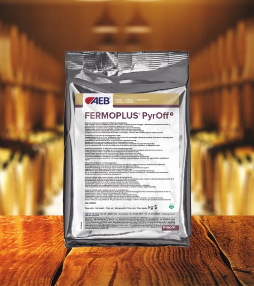 FERMOPLUS PYROFF ADSORBE LE METOSSIPIRAZINE E CONTRIBUISCE ALLO SVILUPPO DI AROMI FERMENTATIVI GRADEVOLI FERMOPLUS PYROFF ADSORBE LE METOSSIPIRAZINE E CONTRIBUISCE ALLO SVILUPPO DI AROMI FERMENTATIVI GRADEVOLI