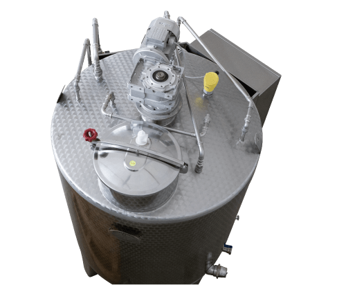 BIOREACTOR X10 1.5 vista dall'alto