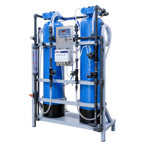 Equipos autom ticos Demiplus desmineralizaci n agua resinas de intercambio i nico eficacia sostenibilidad medioambiental