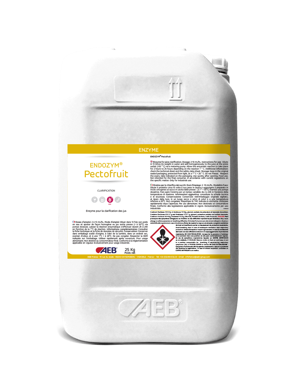 Endozym® pectofruit at the best online price Pectinase AEB UK