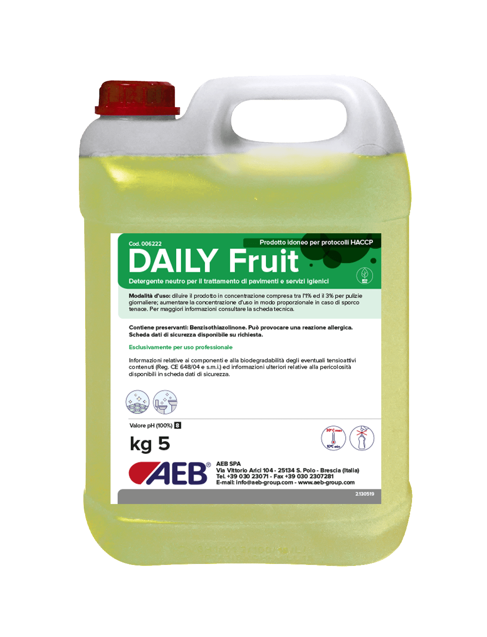 Daily fruit per uso alimentare PAVIMENTI E ALTRE SUPERFICI per uso