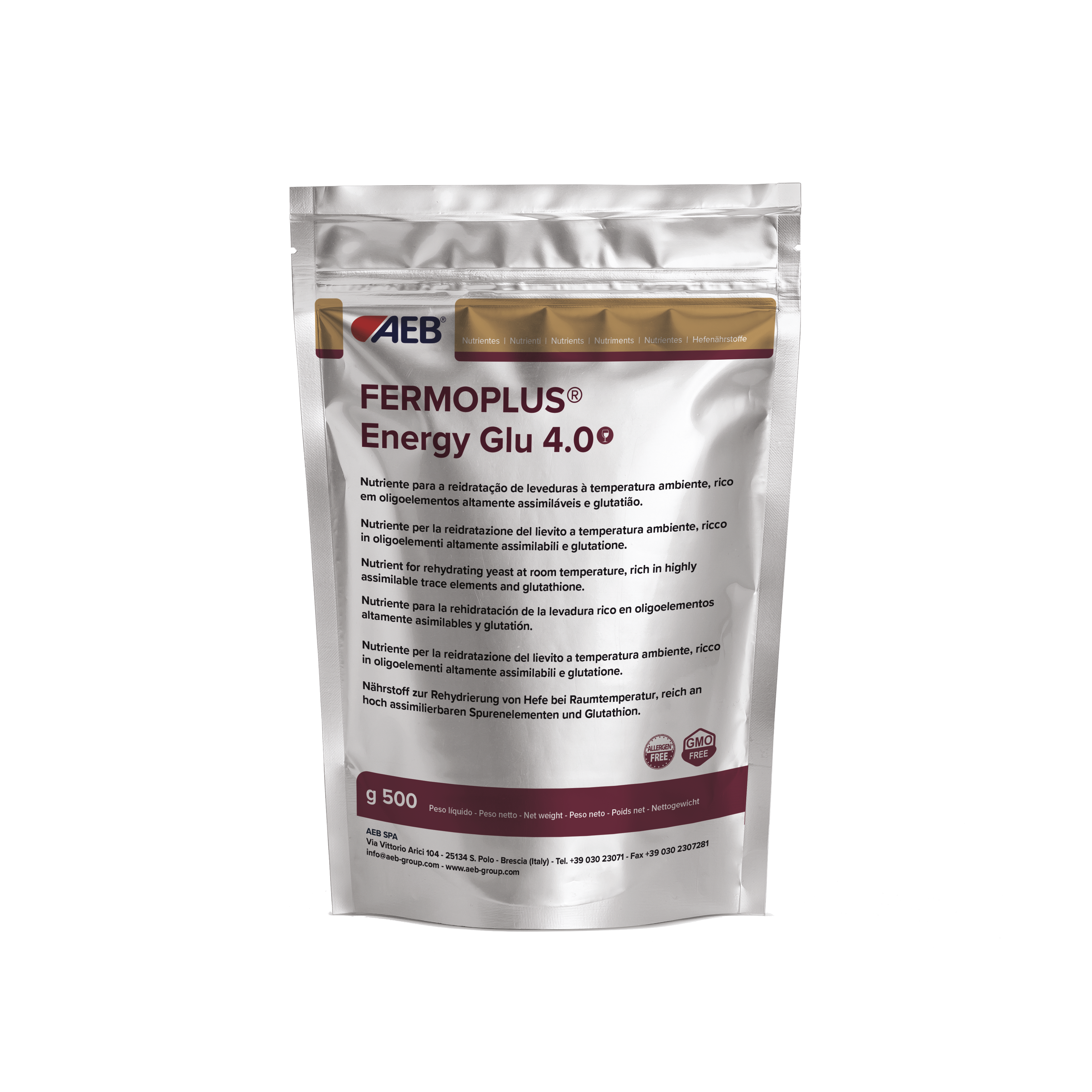 Fermoplus energy glu 4.0 for winemaking at the best online price - Amino  acids based nutrients for winemaking | AEB US