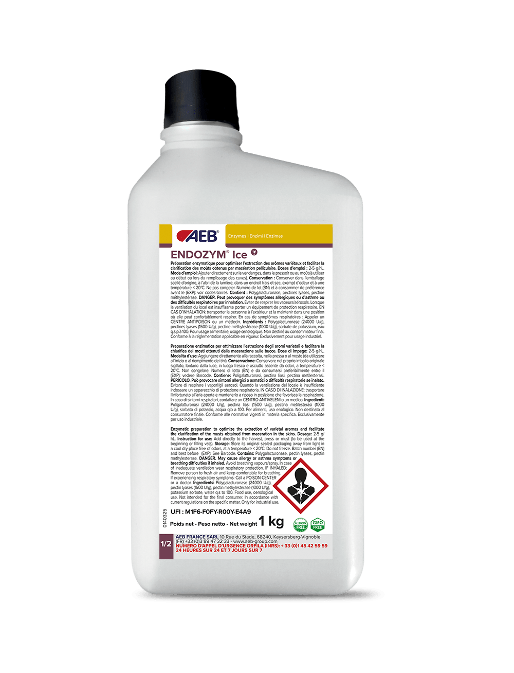 Endozym® ice for winemaking at the best online price - Fining for