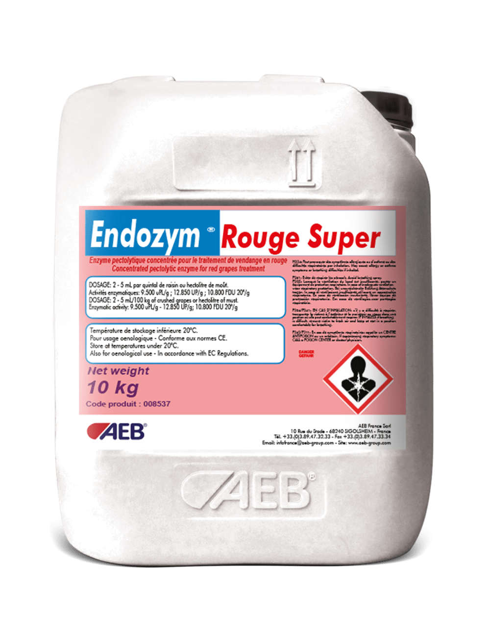 Endozym Rouge Super 4113 at the best online price - Maceration for