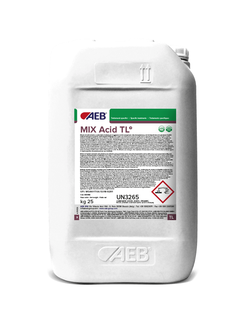 Mix acid tl - ACIDIFIERS | AEB