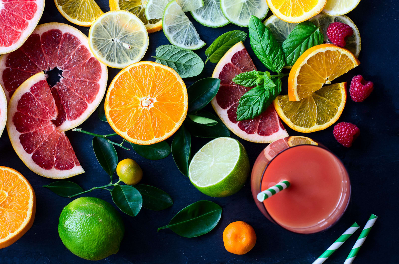 Enzymes for citrus juice production